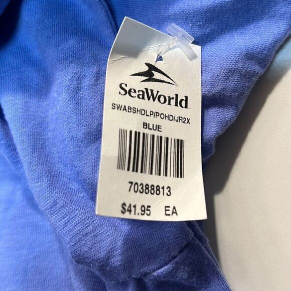 ‎SeaWorld Dolphins Light hoodie-Unisex 2X-Large-NWT - Picture 5 of 5
